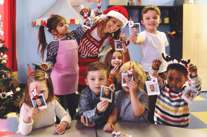 Kerstviering op school